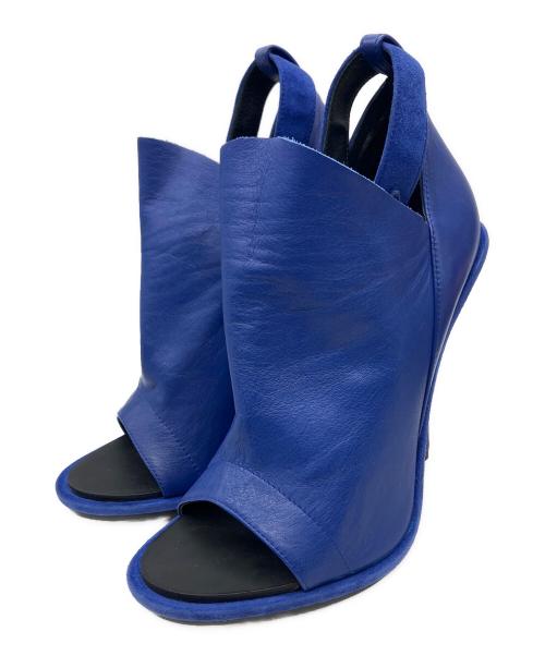 BALENCIAGA（バレンシアガ）BALENCIAGA (バレンシアガ) オープントゥーサンダル ブルー サイズ:37の古着・服飾アイテム