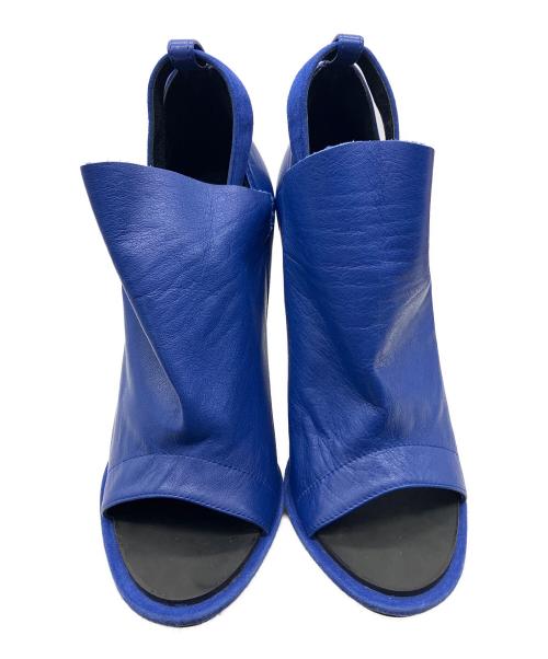 BALENCIAGA（バレンシアガ）BALENCIAGA (バレンシアガ) オープントゥーサンダル ブルー サイズ:37の古着・服飾アイテム