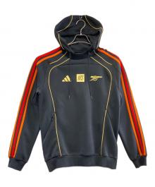 adidas（アディダス）の古着「プルオーバーパーカー」｜ブラック