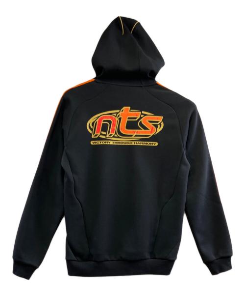 adidas（アディダス）adidas (アディダス) プルオーバーパーカー ブラック サイズ:S 未使用品の古着・服飾アイテム