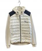 MONCLERモンクレール）の古着「CARDIGAN TRICOT」｜アイボリー