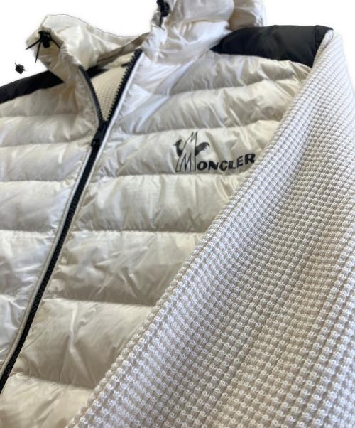 MONCLER（モンクレール）MONCLER (モンクレール) CARDIGAN TRICOT アイボリー サイズ:Mの古着・服飾アイテム