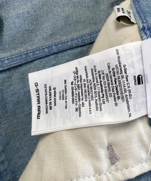 G-STAR RAW（ジースターロゥ）G-STAR RAW (ジースターロゥ) Virjinya Slim Jeans ブルー サイズ:26/30 未使用品の古着・服飾アイテム