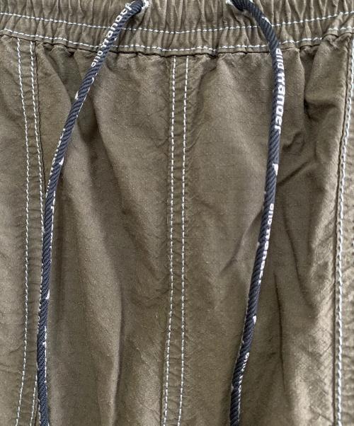 and wander（アンドワンダー）and wander (アンドワンダー) CORDURA cotton rip pants カーキ サイズ:3の古着・服飾アイテム