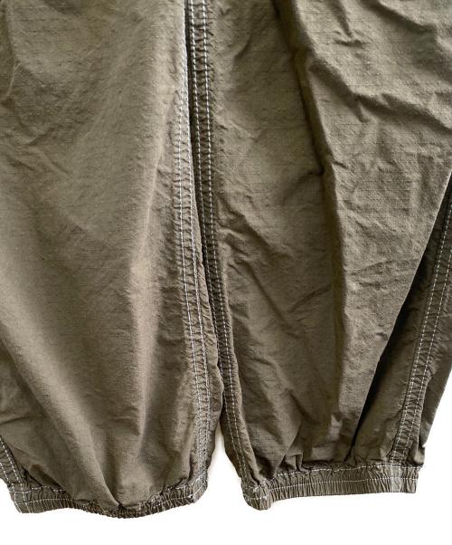 and wander（アンドワンダー）and wander (アンドワンダー) CORDURA cotton rip pants カーキ サイズ:3の古着・服飾アイテム