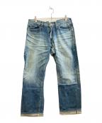 nanamicaナナミカ）の古着「Selvage Denim Pants」｜インディゴ
