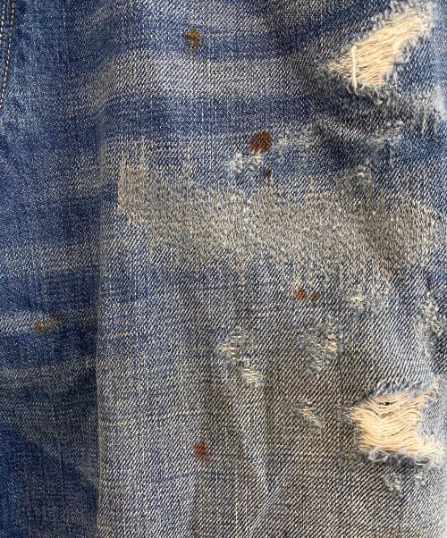 OLD JOE & Co.（オールドジョー）OLD JOE & Co. (オールドジョー) シンチバックデニムパンツ インディゴ サイズ:36の古着・服飾アイテム