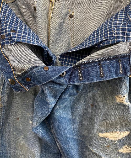 OLD JOE & Co.（オールドジョー）OLD JOE & Co. (オールドジョー) シンチバックデニムパンツ インディゴ サイズ:36の古着・服飾アイテム