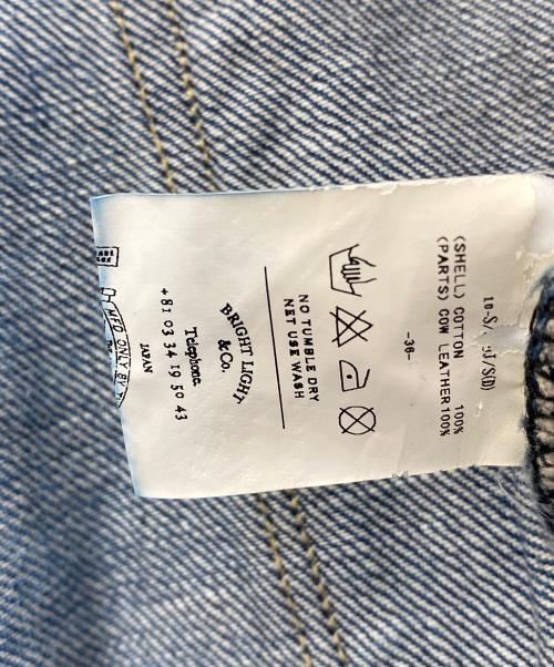 OLD JOE & Co.（オールドジョー）OLD JOE & Co. (オールドジョー) シンチバックデニムパンツ インディゴ サイズ:36の古着・服飾アイテム