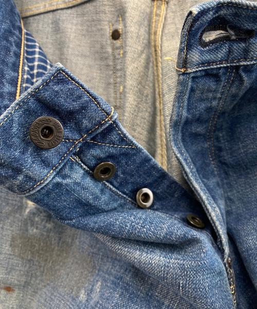 OLD JOE & Co.（オールドジョー）OLD JOE & Co. (オールドジョー) シンチバックデニムパンツ インディゴ サイズ:36の古着・服飾アイテム