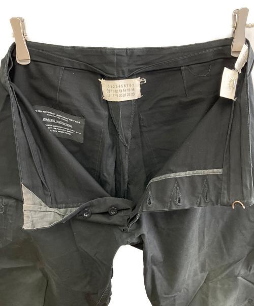 Maison Margiela（メゾンマルジェラ）Maison Margiela (メゾンマルジェラ) マックイーン・パンツ ブラック サイズ:50の古着・服飾アイテム