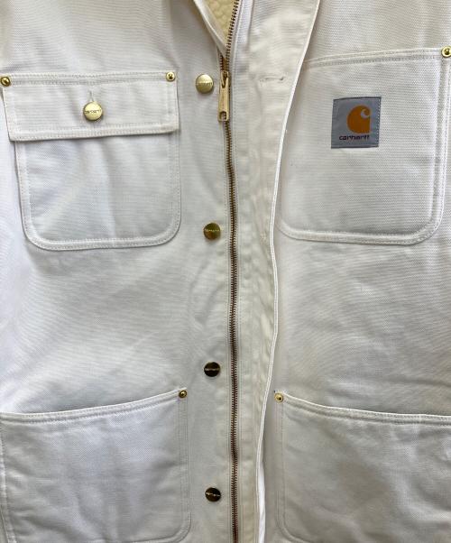 Carhartt WIP（カーハート ワーク イン プログレス）Carhartt WIP (カーハート ワーク イン プログレス) ジャケット ホワイト サイズ:Lの古着・服飾アイテム
