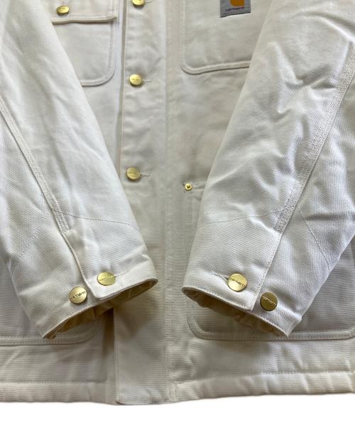 Carhartt WIP（カーハート ワーク イン プログレス）Carhartt WIP (カーハート ワーク イン プログレス) ジャケット ホワイト サイズ:Lの古着・服飾アイテム