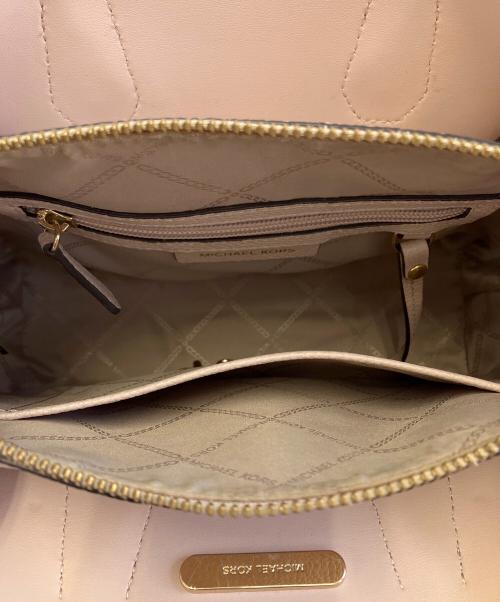 MICHAEL KORS（マイケルコース）MICHAEL KORS (マイケル・コース) 2WAYバッグ ベージュの古着・服飾アイテム