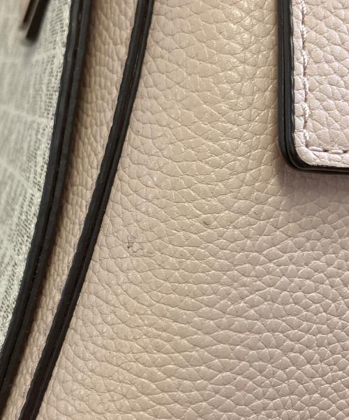 MICHAEL KORS（マイケルコース）MICHAEL KORS (マイケル・コース) 2WAYバッグ ベージュの古着・服飾アイテム