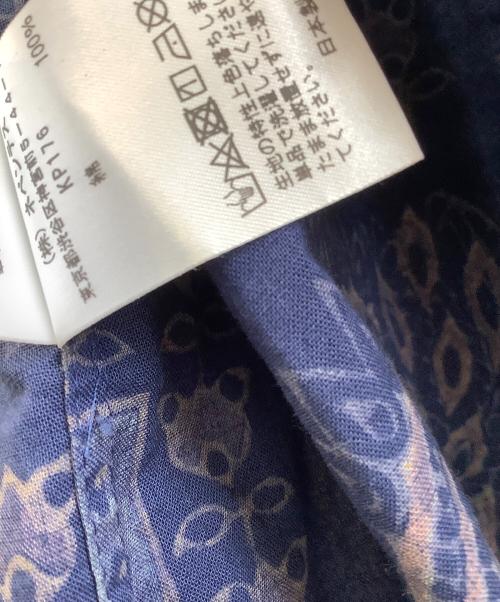 Needles（ニードルズ）Needles (ニードルズ) 半袖シャツ ネイビー サイズ:Lの古着・服飾アイテム
