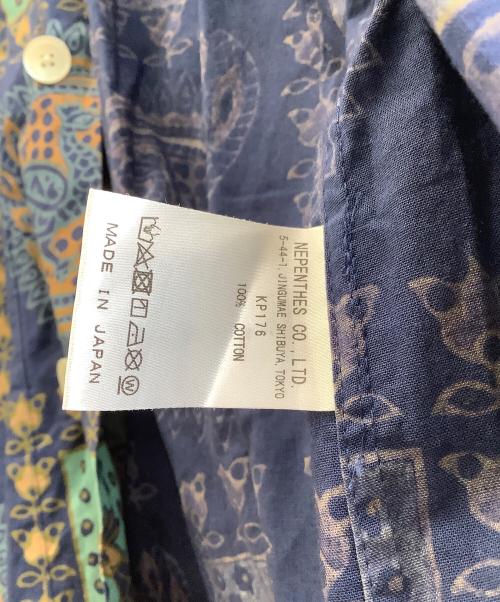 Needles（ニードルズ）Needles (ニードルズ) 半袖シャツ ネイビー サイズ:Lの古着・服飾アイテム