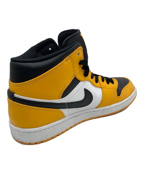 NIKE（ナイキ）NIKE (ナイキ) ハイカットスニーカー イエロー サイズ:27.5の古着・服飾アイテム