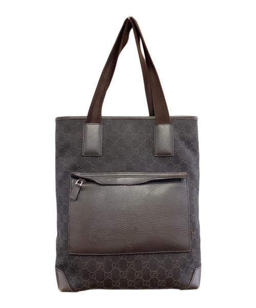 GUCCI（グッチ）GUCCI (グッチ) トートバッグ ブラウンの古着・服飾アイテム