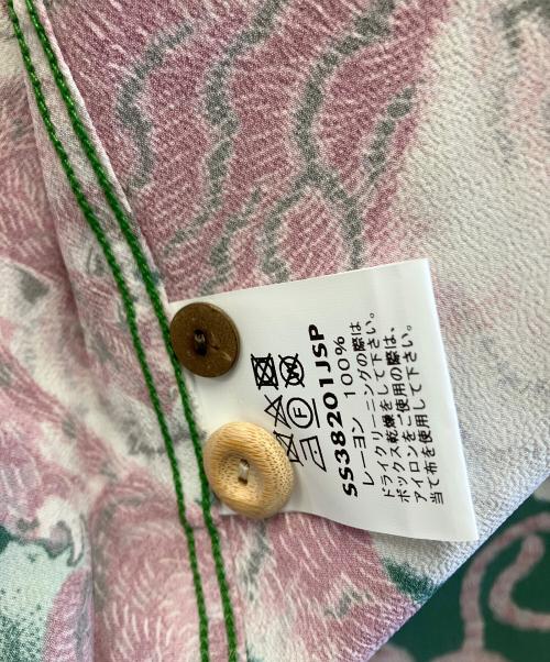 Sun Surf（サンサーフ）Sun Surf (サンサーフ) JUNKY SPECIAL (ジャンキースペシャル) 半袖シャツ グリーン×レッド サイズ:L 未使用品の古着・服飾アイテム