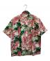 Sun Surf (サンサーフ) JUNKY SPECIAL (ジャンキースペシャル) 半袖シャツ グリーン×レッド サイズ:L 未使用品：45000円