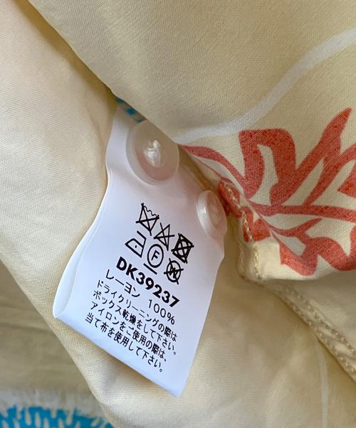 Duke Kahanamoku（デュークカハナモク）DUKE KAHANAMOKU (デュークカハナモク) 半袖シャツ ブルー×ベージュ サイズ:Lの古着・服飾アイテム