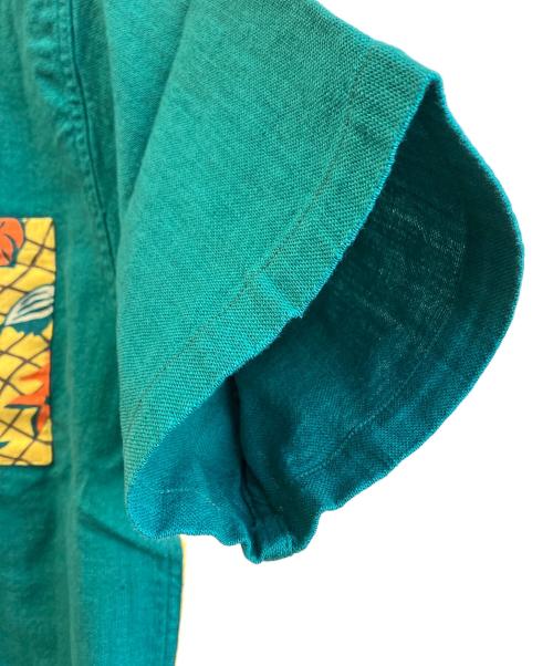 Sun Surf SPECIAL EDITION（サンサーフ・スペシャルエディション）SUN SURF SPECIAL EDITION (サンサーフ・スペシャルエディション) 半袖シャツ イエロー×グリーン サイズ:L 未使用品の古着・服飾アイテム