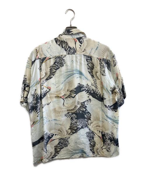 Sun Surf（サンサーフ）Sun Surf (サンサーフ) 半袖シャツ ホワイト サイズ:Mの古着・服飾アイテム
