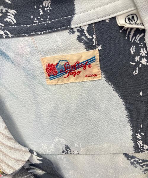Sun Surf（サンサーフ）Sun Surf (サンサーフ) 半袖シャツ ホワイト サイズ:Mの古着・服飾アイテム