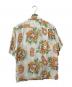 Sun Surf (サンサーフ) 半袖シャツ ブラウン×ホワイト サイズ:M：8000円