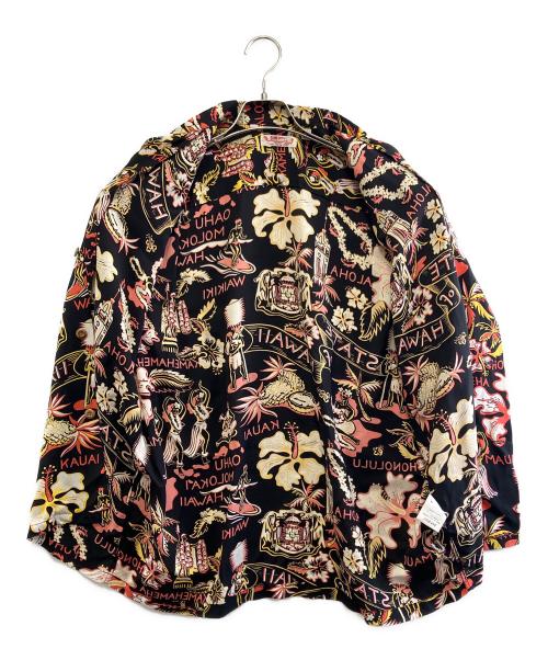 Sun Surf（サンサーフ）Sun Surf (サンサーフ) 半袖シャツ ブラック サイズ:Lの古着・服飾アイテム