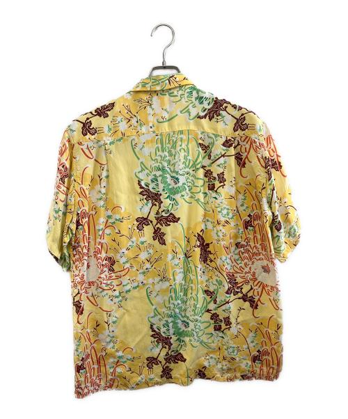 Sun Surf（サンサーフ）Sun Surf (サンサーフ) 半袖シャツ イエロー サイズ:Lの古着・服飾アイテム