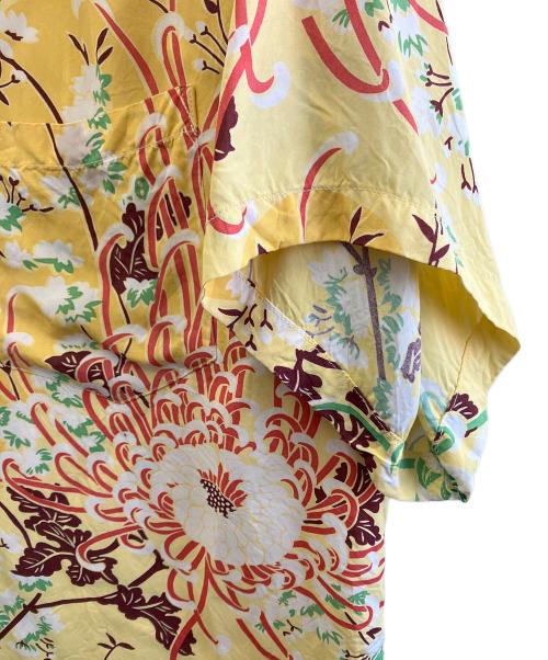 Sun Surf（サンサーフ）Sun Surf (サンサーフ) 半袖シャツ イエロー サイズ:Lの古着・服飾アイテム