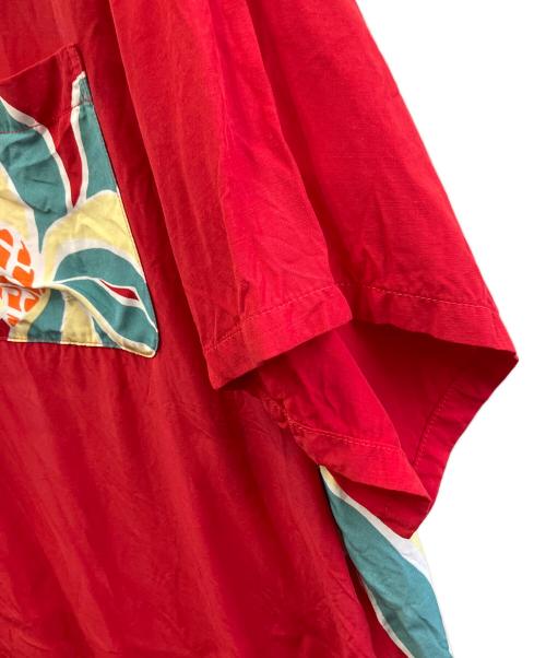 Sun Surf（サンサーフ）Sun Surf (サンサーフ) 半袖シャツ レッド サイズ:Lの古着・服飾アイテム