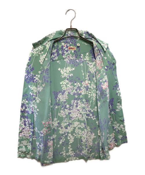Sun Surf（サンサーフ）Sun Surf (サンサーフ) 半袖シャツ ブルー サイズ:Mの古着・服飾アイテム