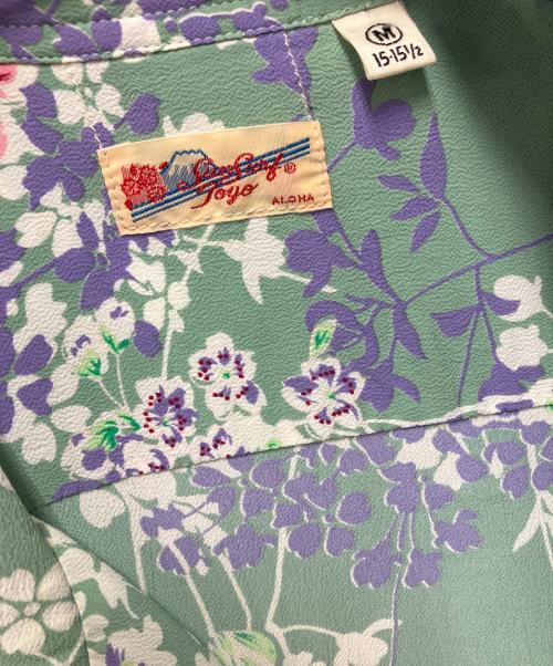 Sun Surf（サンサーフ）Sun Surf (サンサーフ) 半袖シャツ ブルー サイズ:Mの古着・服飾アイテム