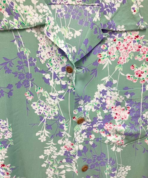 Sun Surf（サンサーフ）Sun Surf (サンサーフ) 半袖シャツ ブルー サイズ:Mの古着・服飾アイテム