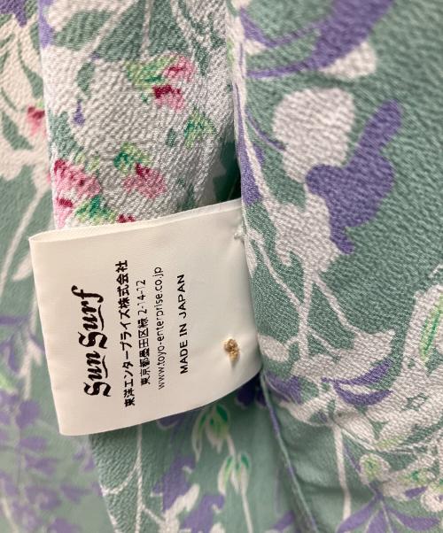 Sun Surf（サンサーフ）Sun Surf (サンサーフ) 半袖シャツ ブルー サイズ:Mの古着・服飾アイテム