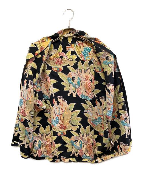 Sun Surf（サンサーフ）Sun Surf (サンサーフ) 半袖シャツ ブラック サイズ:Mの古着・服飾アイテム