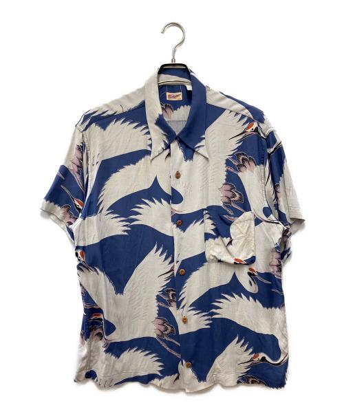 Sun Surf（サンサーフ）Sun Surf (サンサーフ) 半袖シャツ ブルー サイズ:不明の古着・服飾アイテム
