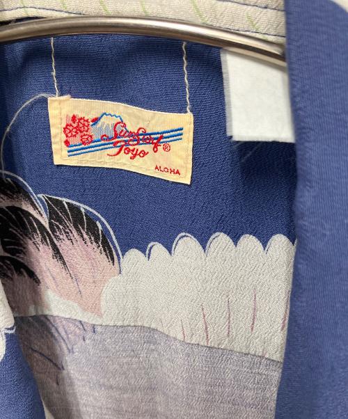 Sun Surf（サンサーフ）Sun Surf (サンサーフ) 半袖シャツ ブルー サイズ:不明の古着・服飾アイテム