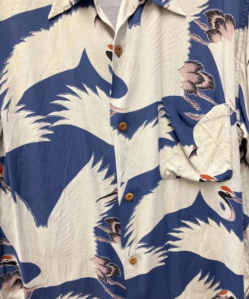 Sun Surf（サンサーフ）Sun Surf (サンサーフ) 半袖シャツ ブルー サイズ:不明の古着・服飾アイテム