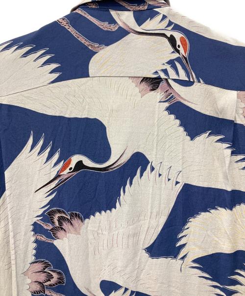 Sun Surf（サンサーフ）Sun Surf (サンサーフ) 半袖シャツ ブルー サイズ:不明の古着・服飾アイテム