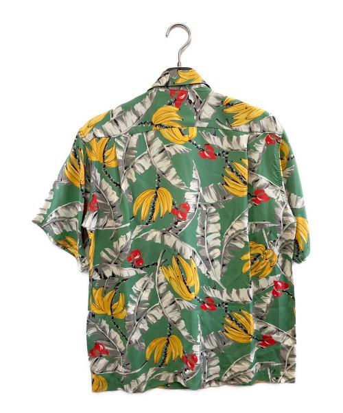 Sun Surf（サンサーフ）Sun Surf (サンサーフ) 半袖シャツ グリーン サイズ:Mの古着・服飾アイテム