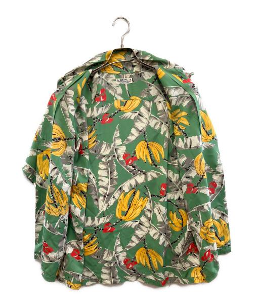 Sun Surf（サンサーフ）Sun Surf (サンサーフ) 半袖シャツ グリーン サイズ:Mの古着・服飾アイテム