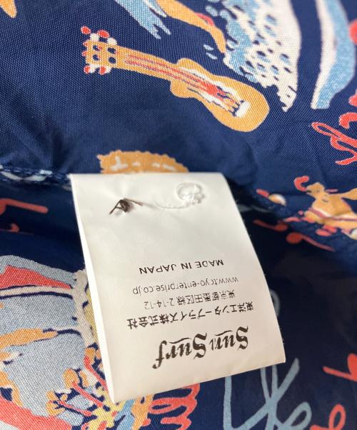 Sun Surf（サンサーフ）Sun Surf (サンサーフ) 半袖シャツ ネイビー サイズ:Lの古着・服飾アイテム