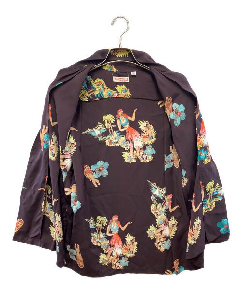 Sun Surf（サンサーフ）Sun Surf (サンサーフ) 半袖シャツ ブラウン サイズ:Mの古着・服飾アイテム