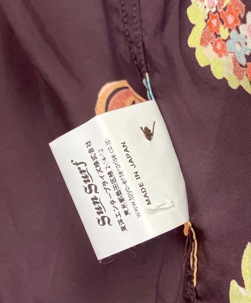Sun Surf（サンサーフ）Sun Surf (サンサーフ) 半袖シャツ ブラウン サイズ:Mの古着・服飾アイテム