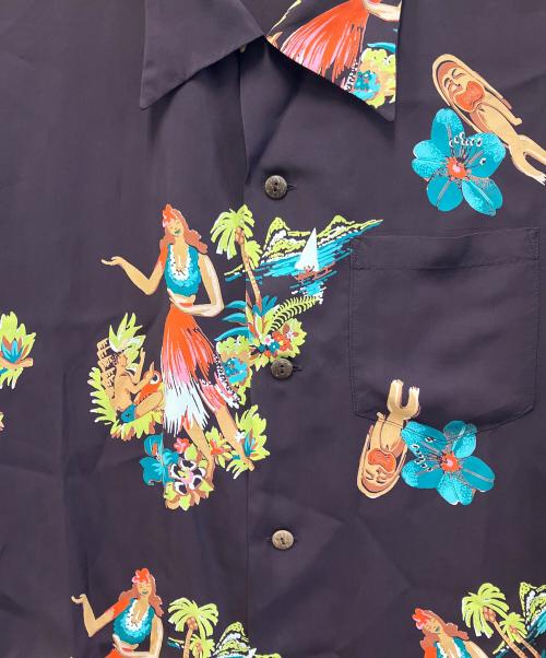 Sun Surf（サンサーフ）Sun Surf (サンサーフ) 半袖シャツ ブラウン サイズ:Mの古着・服飾アイテム