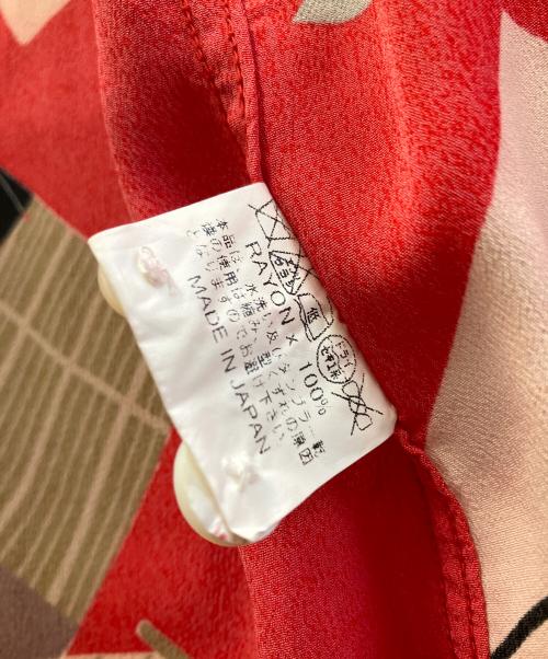Sun Surf（サンサーフ）Sun Surf (サンサーフ) 半袖シャツ レッド サイズ:Mの古着・服飾アイテム